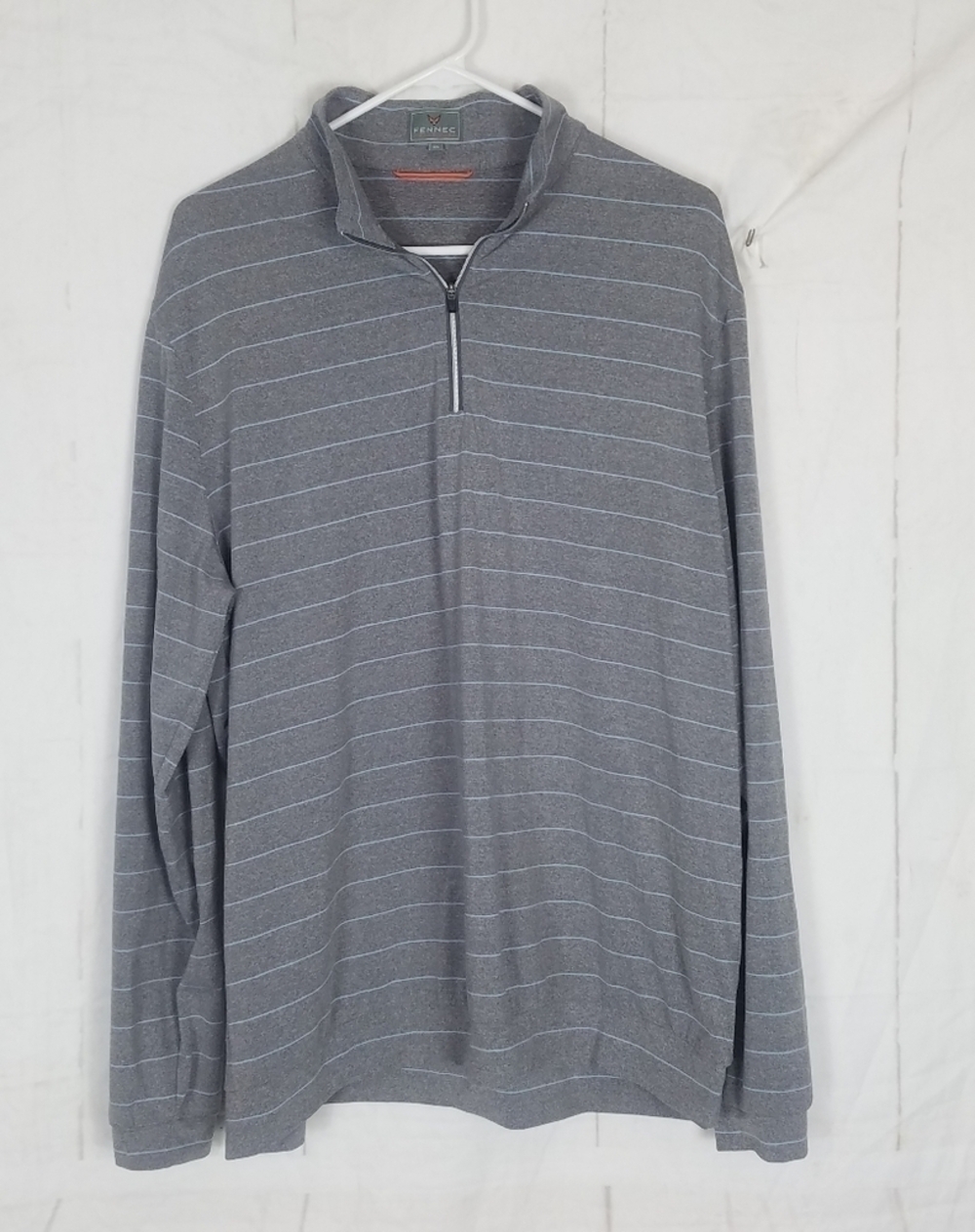 Fennec pull over 1/4 zip front light weight jacket shirt